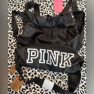 Pink backpack/fanny pack